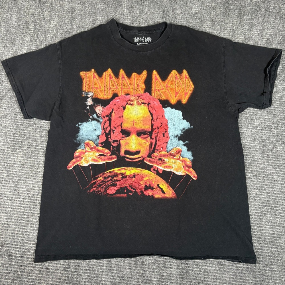 Trippie Redd Graphic T Shirt Mens Large Black Music Artist Tour Tee